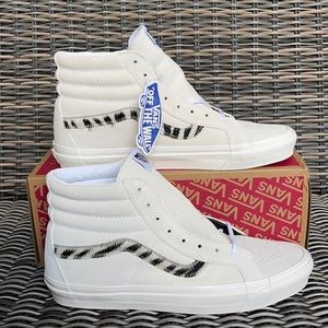 Vans Sk8-Hi 38 Dx Anaheim Factory True White Zebra MENS